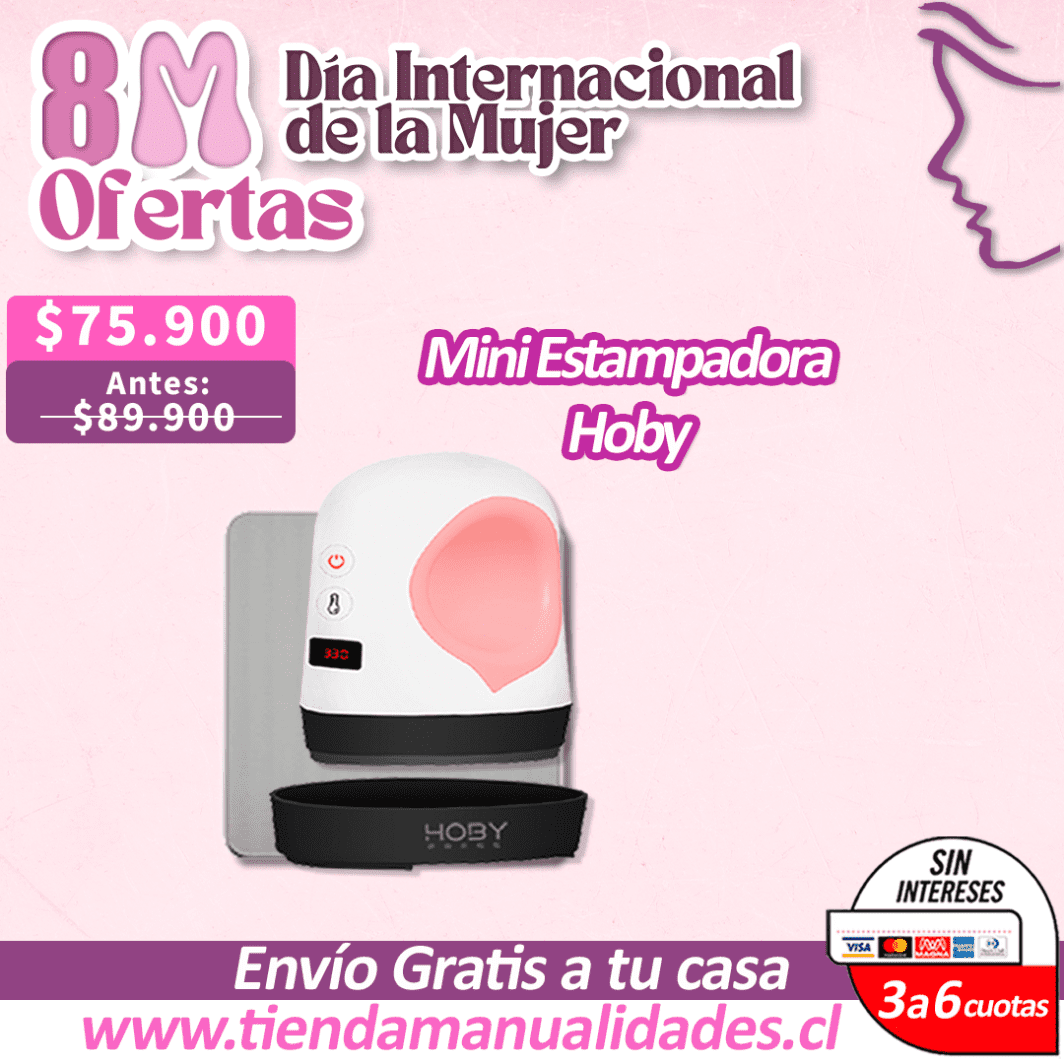 ODM-20-KIT MINI ESTAMPADORA HOBY - Envío Gratis - Entrega Inmediata