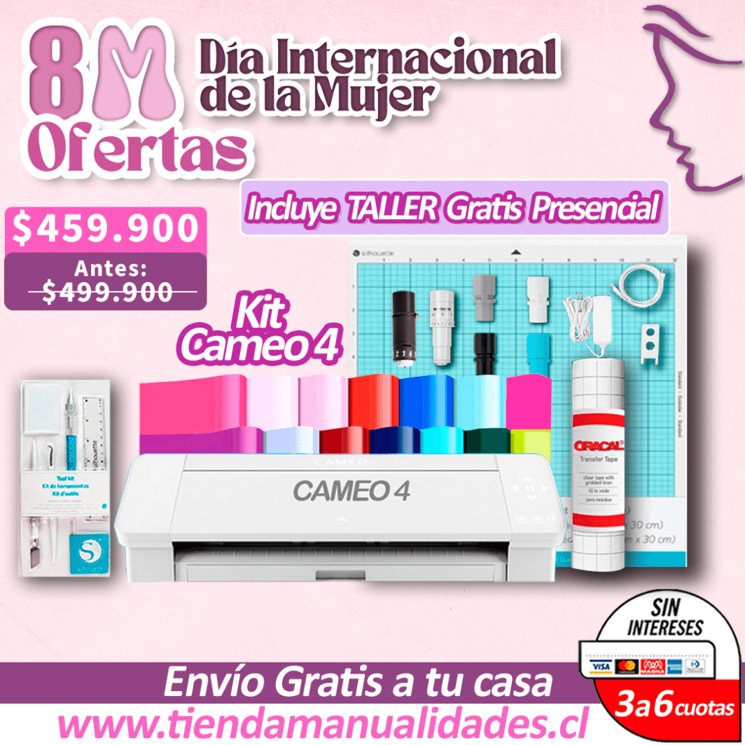 ODM-21-Kit CAMEO 4 + TALLER  - Envío Gratis - Entrega Inmediata