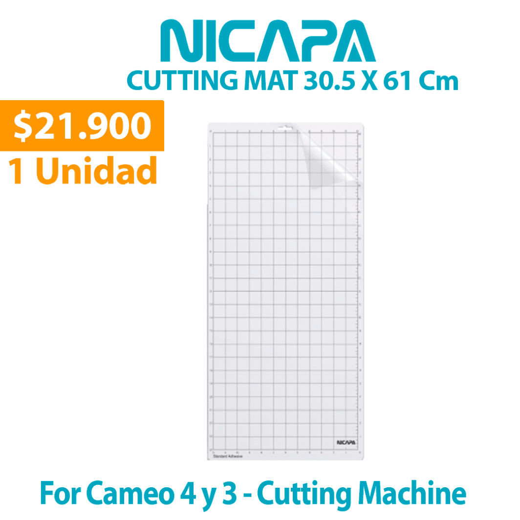 NI-C-05 Mat Corte NICAPA 30.5 x 61 Cm, For Cameo 4 y Cameo 3