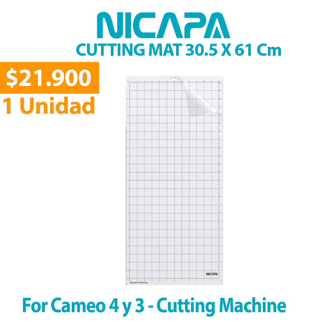 NI-C-05 Mat Corte NICAPA 30.5 x 61 Cm, For Cameo 4 y Cameo 3