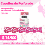 CBP-201- Casette para perforadora HOBY- FLORES -ENTREGA INMEDIATA