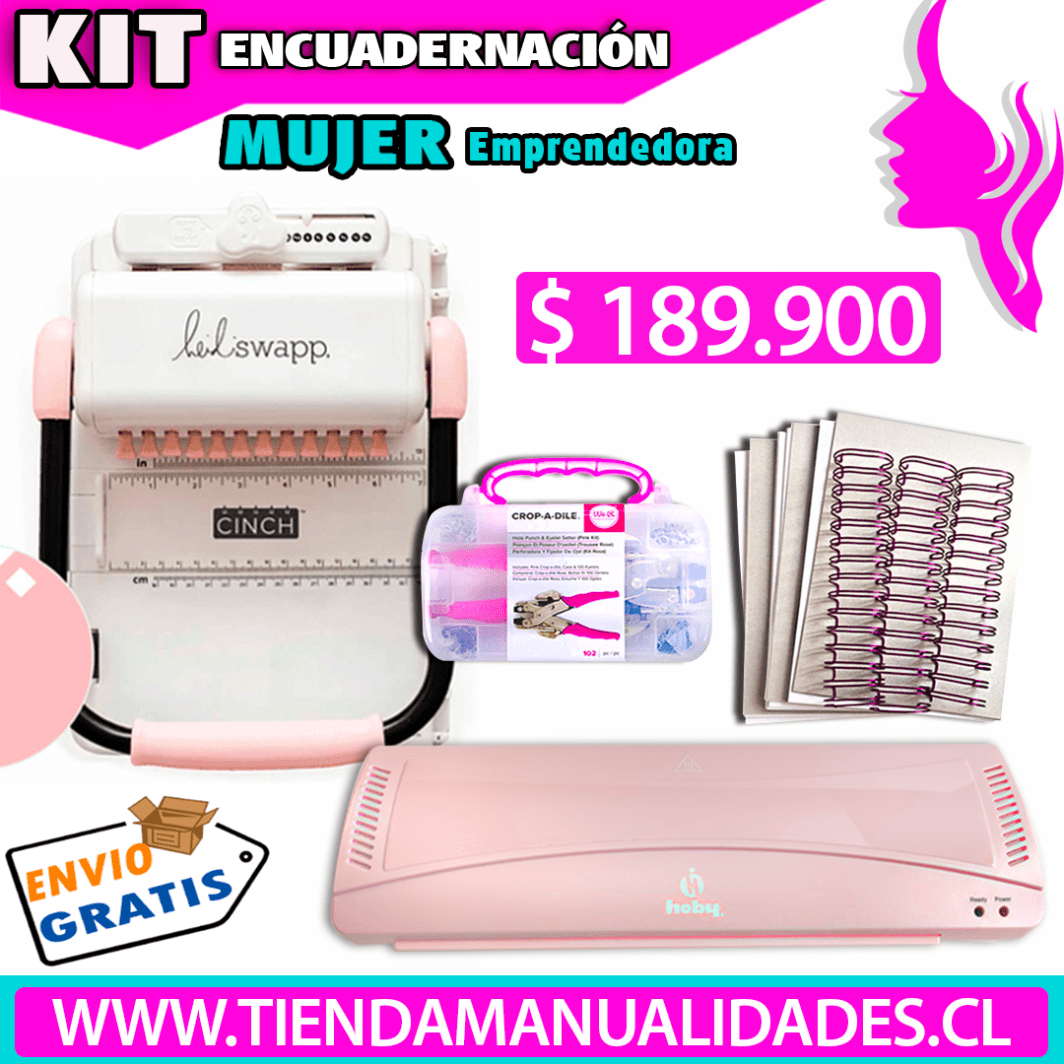 CH165 KIT CINCH CUADRADA + LAMINADORA + CROP A DILE