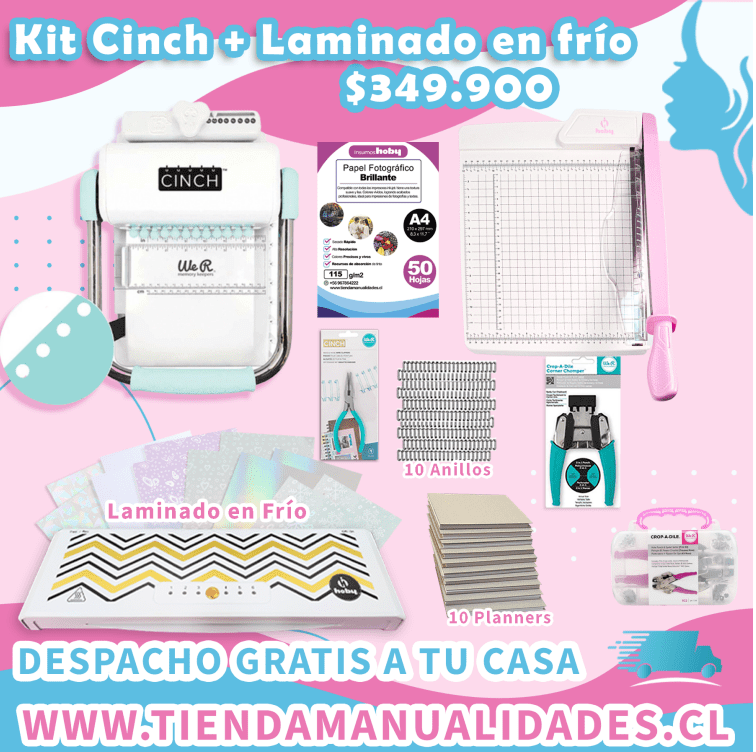 CH375 KIT CINCH REDONDA + FOLIADORA HOBY