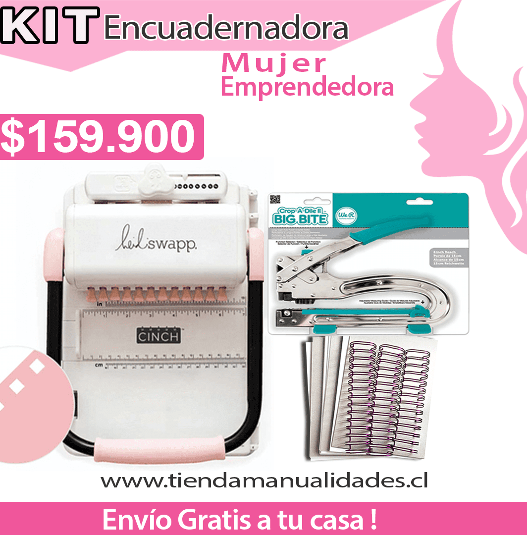 CH125 KIT CINCH CUADRADA + CROP A DILE BIG BITE