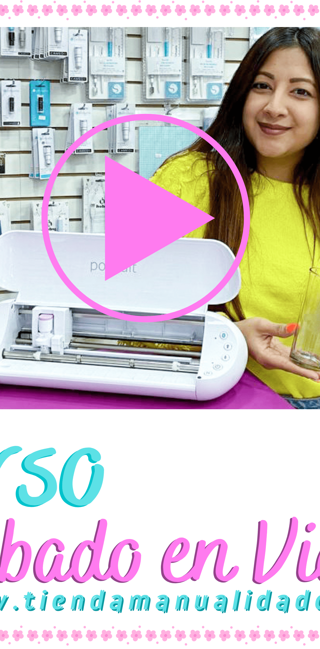 Curso GRABADO EN VIDRIO Silhouette Cameo 4 y Portrait 3_Vídeos