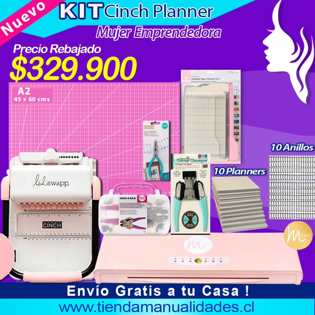 CH360 KIT CINCH CUADRADA + LAMINADORA MINC