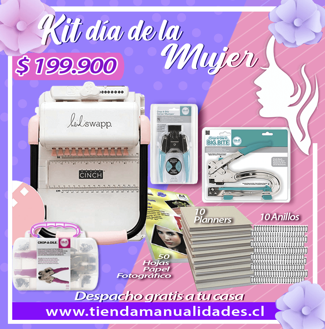 CH225 KIT CINCH CUADRADA + CHOMPER + CROP A DILE + BIG BITE