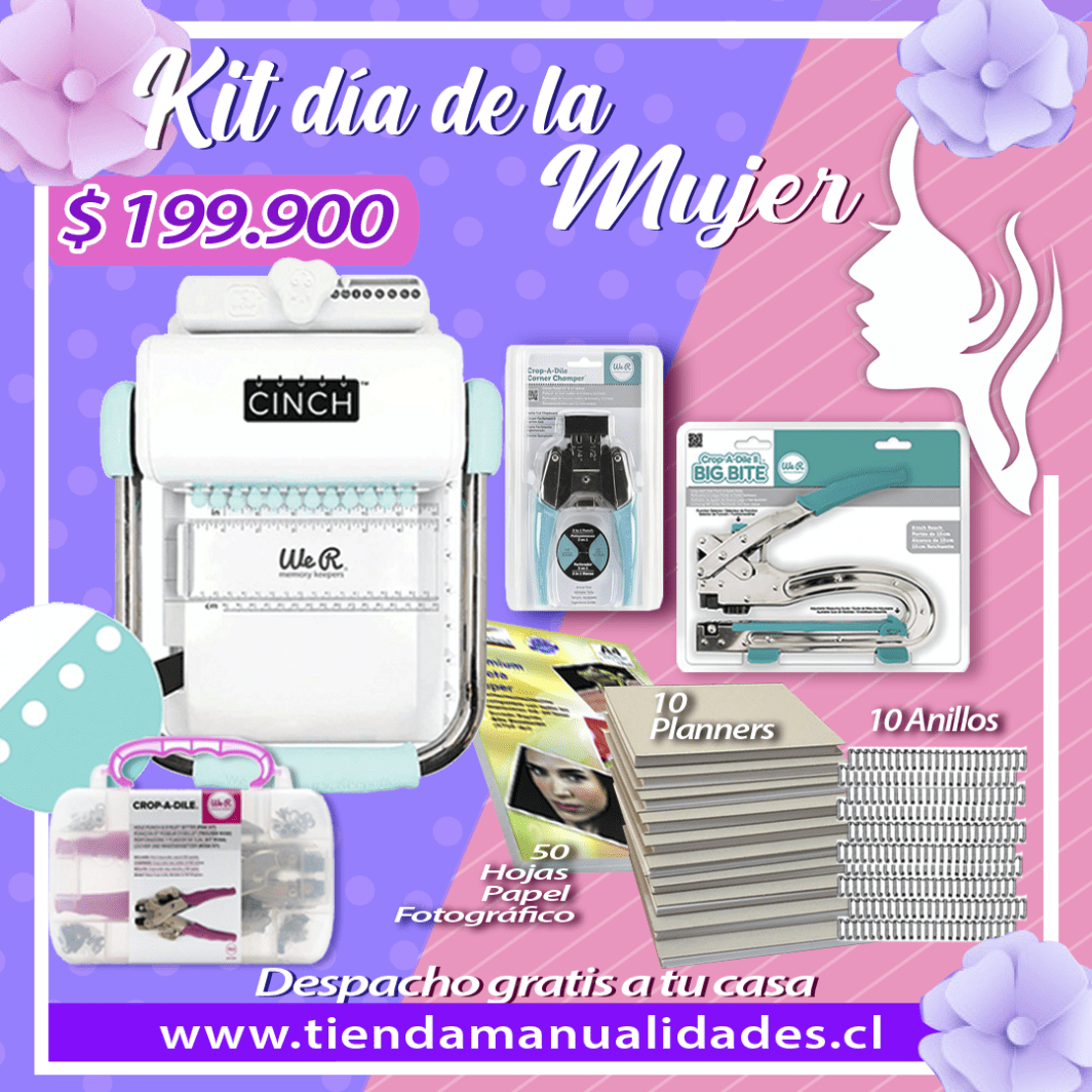 CH230 KIT CINCH REDONDA + CHOMPER + CROP A DILE + BIG BITE