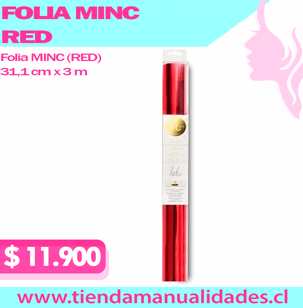 Folia MINC ( RED ) 31,1 cm x 3 m