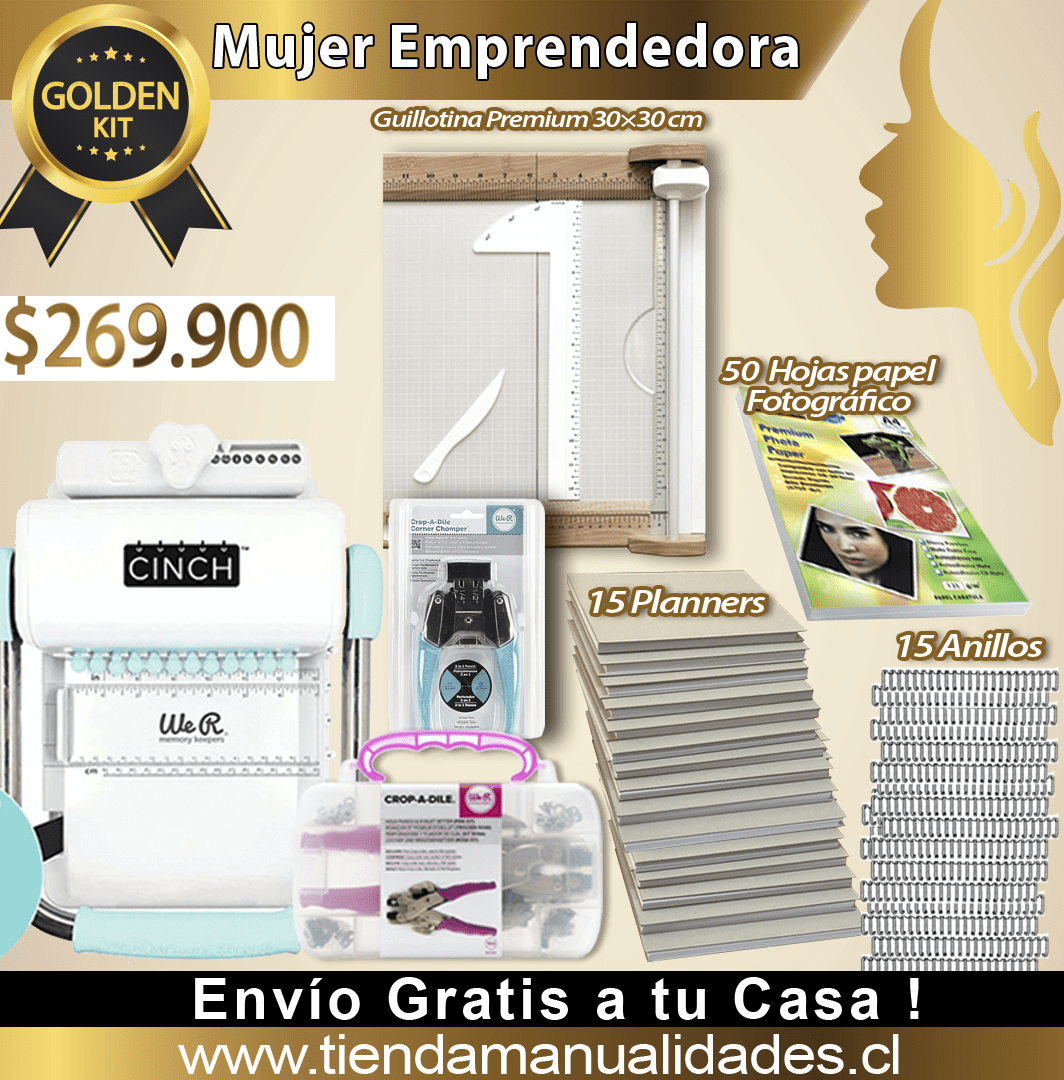 CH300 KIT CINCH REDONDA GOLDEN