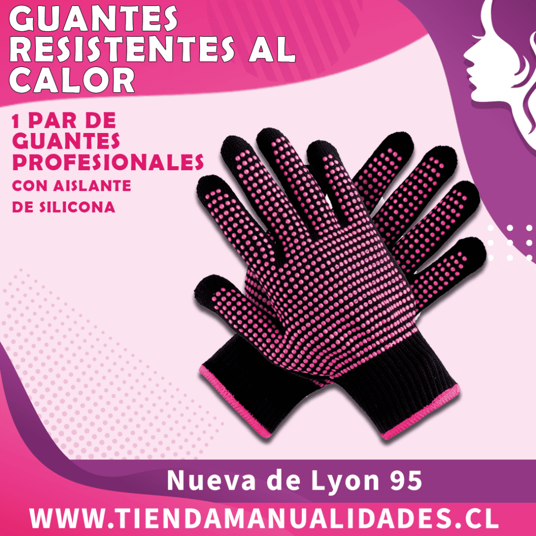 KSE-08 Guantes Profesionales Resistentes al Calor -Entrega Inmediata