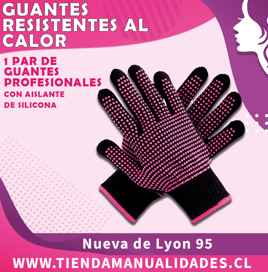 KSE-08 Guantes Profesionales Resistentes al Calor -Entrega Inmediata