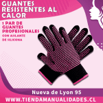KSE-08 Guantes Profesionales Resistentes al Calor -Entrega Inmediata