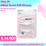 We R Memory Keepers - Mini Tool Kit Rosa -60000463