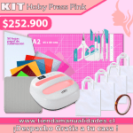 ES160 Kit Estampadora HobyPress Rosa 24x24cms - Envío gratis -ENTREGA INMEDIATA