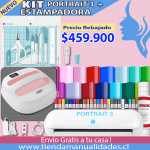 APY-56P Kit Silhouette Portrait 3 Estampadora Hoby 24x24cm - ENTREGA INMEDIATA