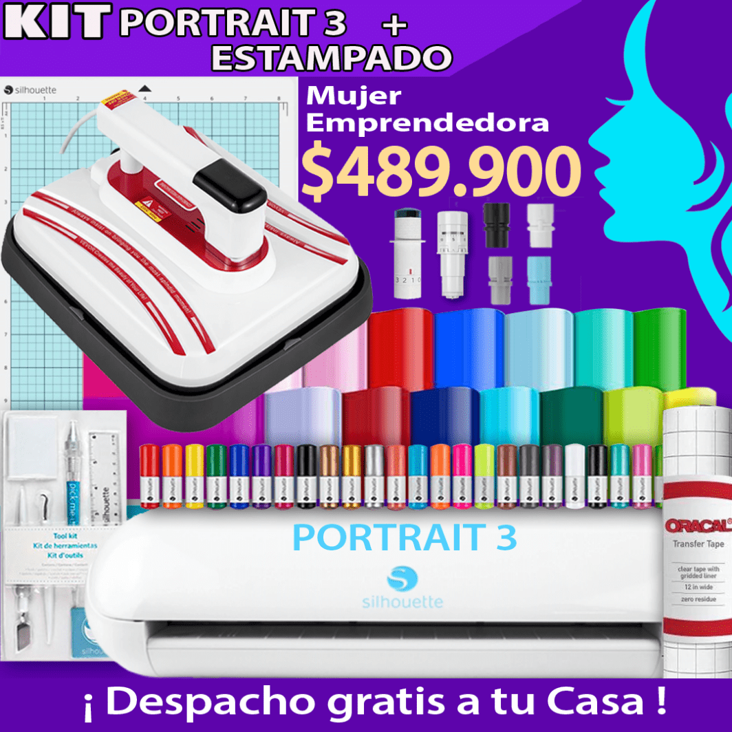 PH01 Kit PORTRAIT 3+ Estampadora 25x30cm - ENTREGA INMEDIATA