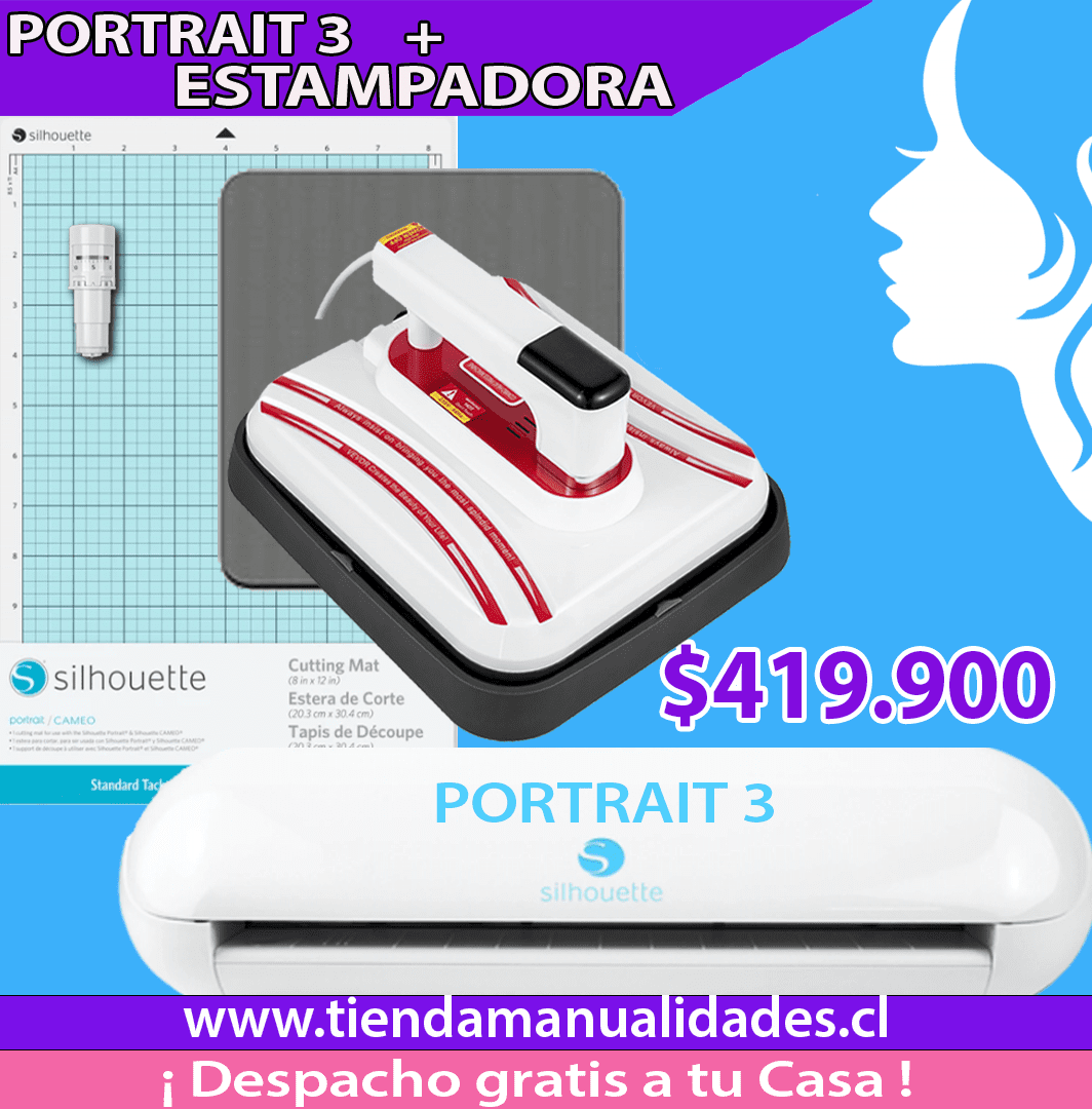 PH20 Kit Portrait 3 + Estampadora 30x25 cm - Envío Gratis - Entrega Inmediata