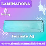 LAM105 Laminadora Térmica de Escritorio Color Menta Hoby