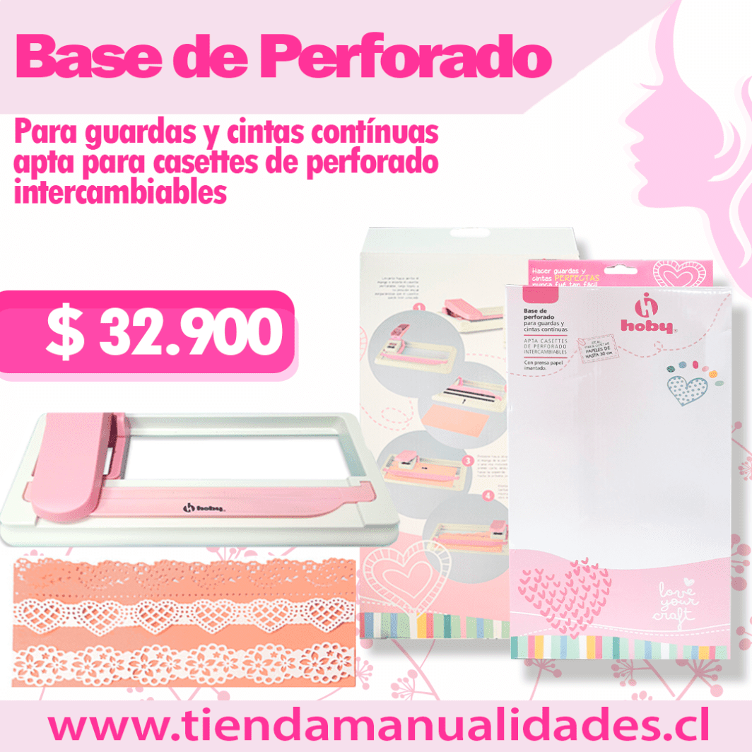 BP-07- BASE PARA Para perforadoras de guardas HOBY -ENTREGA INMEDIATA