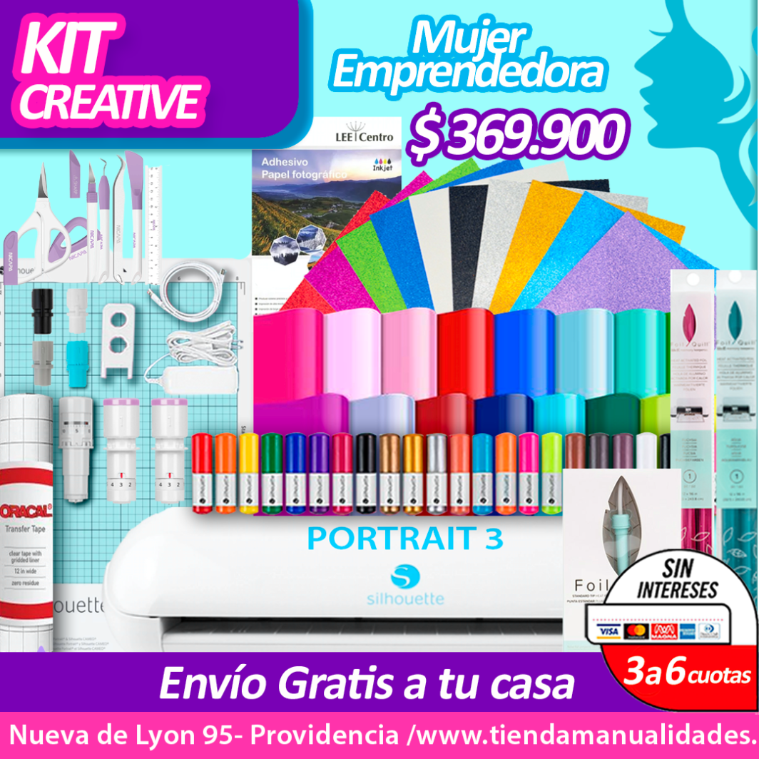 AC01 Kit Creative Portrait 3 - Envío Gratis - Entrega Inmediata