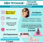 0042 Taller Presencial: ESTAMPADO Y SUBLIMACIÓN- MIERCOLES 22 Marzo 2023 -- NUEVA DE LYON 95