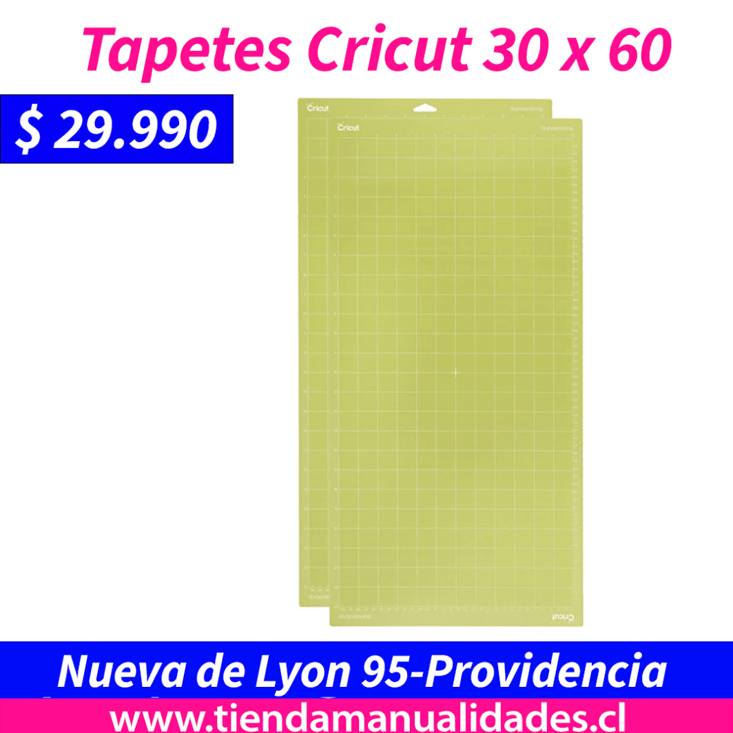 CRI-C02 Mat Corte (TAPETE) CRICUT 30 x 60 cm, For Cricut Explorer 2 y Maker