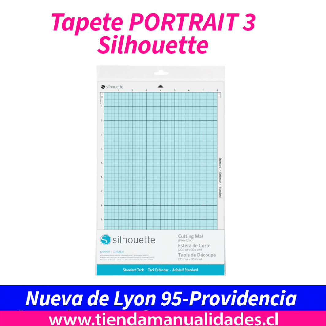 BASE DE CORTE SILHOUETTE PARA PORTRAIT 3 -  Mat Corte (TAPETE) NICAPA 20,3 x 30,4 cm