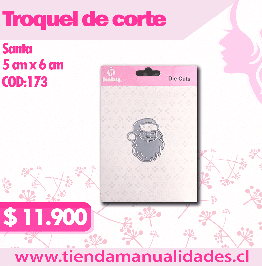 TH-08 - COD 173- Troquel Santa HOBY -ENTREGA INMEDIATA