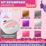ES175 Kit Estampado Premium HobyPress Pink 24x24 cms - Envío gratis - Entrega Inmediata