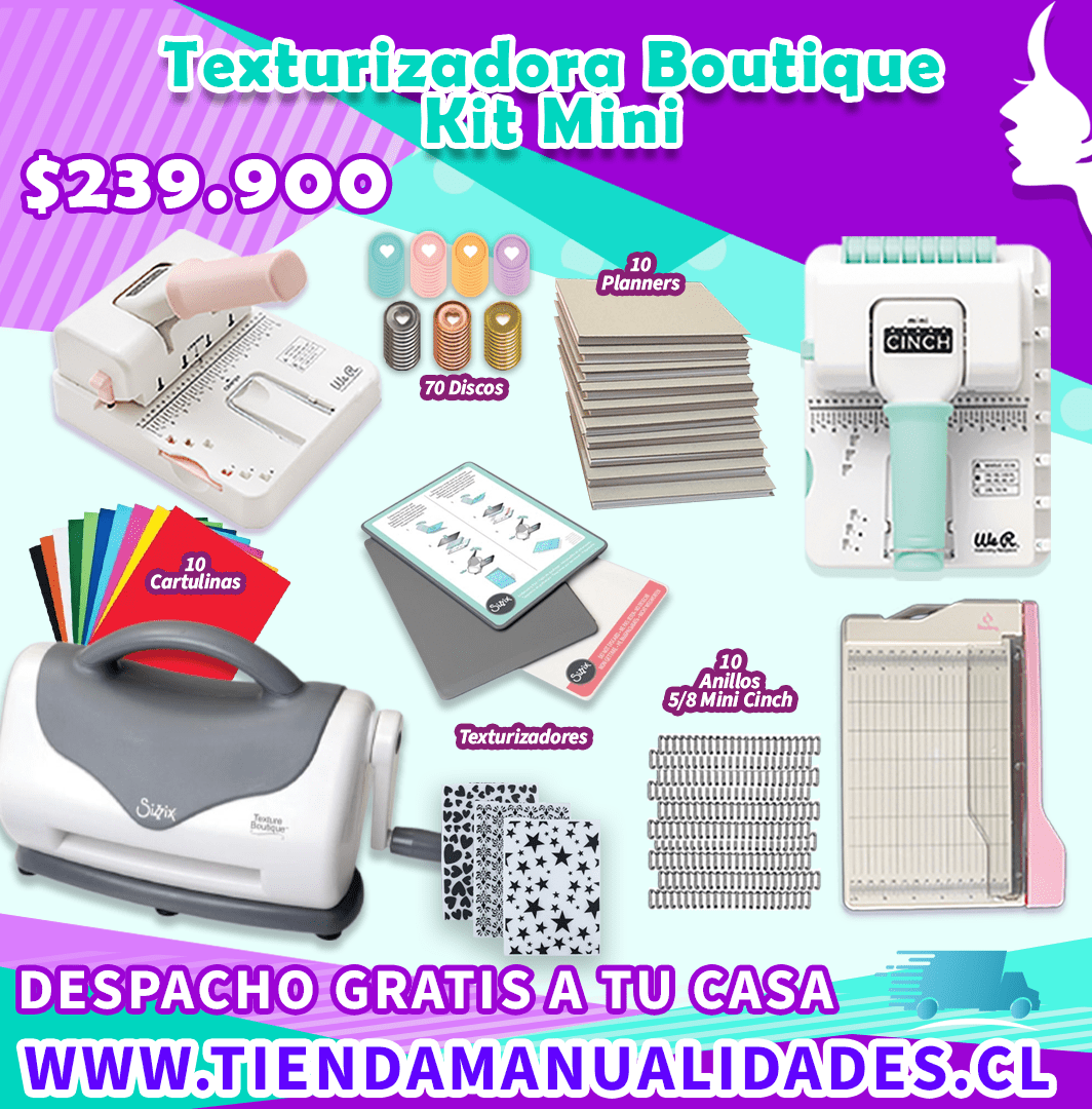 SZB-33-VENTA Máquina Sizzix Boutique -Envío Gratis Entrega Inmediata