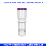 Cuchilla 2mm Corte Profundo- Cameo 4 y Portrait 3