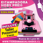 ES165 ESTAMPADORA HOBY PRESS 22 X 30 CM  + TALLER - Entrega Inmediata