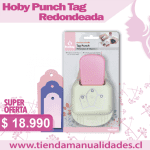 HCP 807 Hoby Punch Tag Redondeada