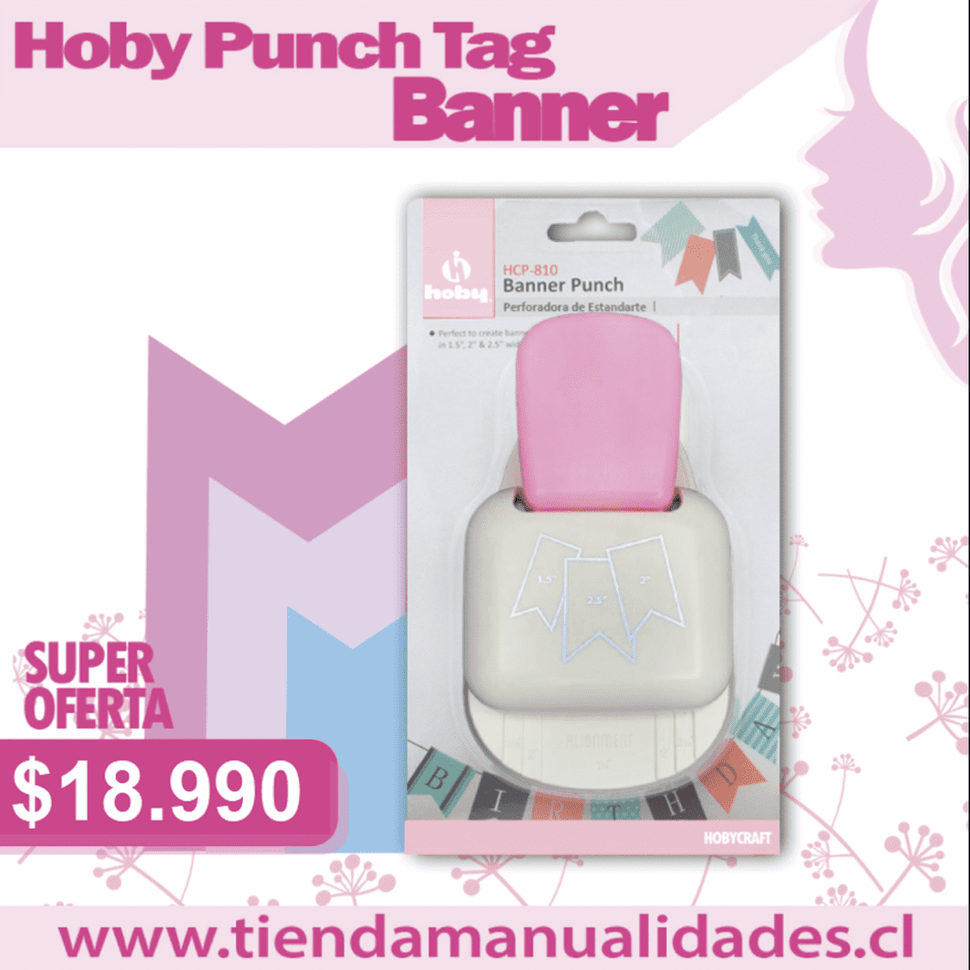 HCP 810 Hoby Punch Tag Banner