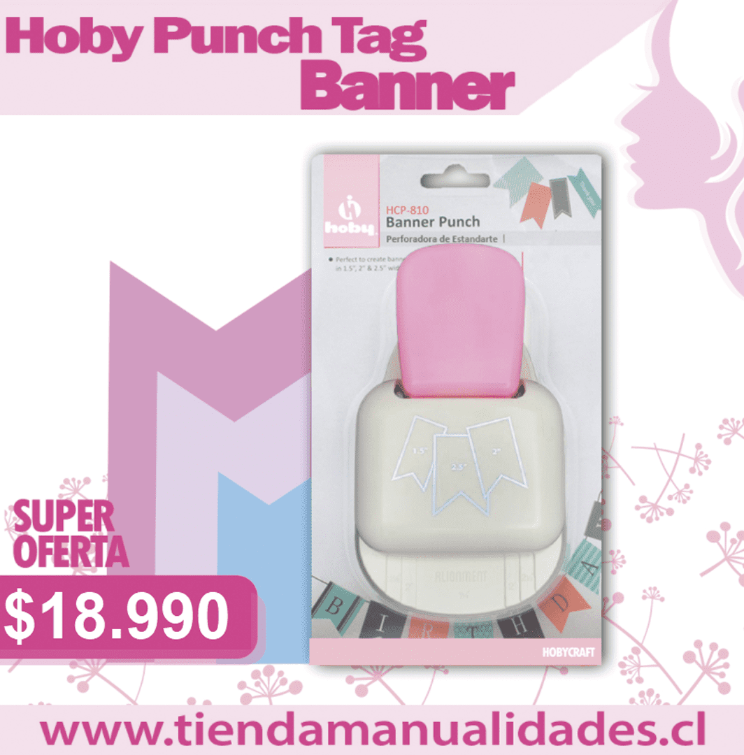 HCP 810 Hoby Punch Tag Banner