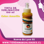 TS- 02 -Tinta Sublimación AMARILLO- 100ml- Entrega Inmediata