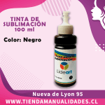 TS- 04 -Tinta Sublimación NEGRO- 100ml- Entrega Inmediata