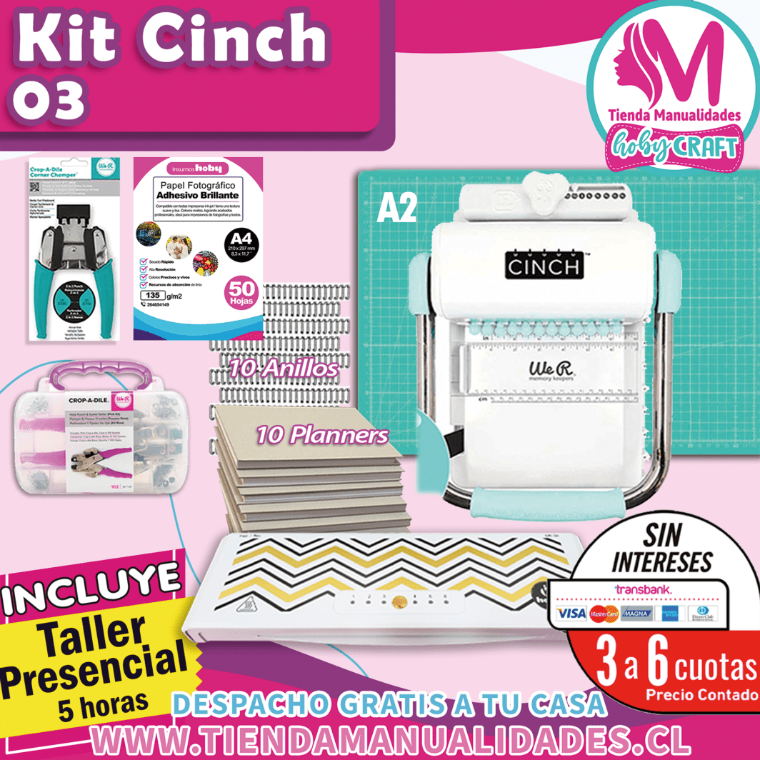 CH365 KIT CINCH REDONDA + TALLER PRESENCIAL