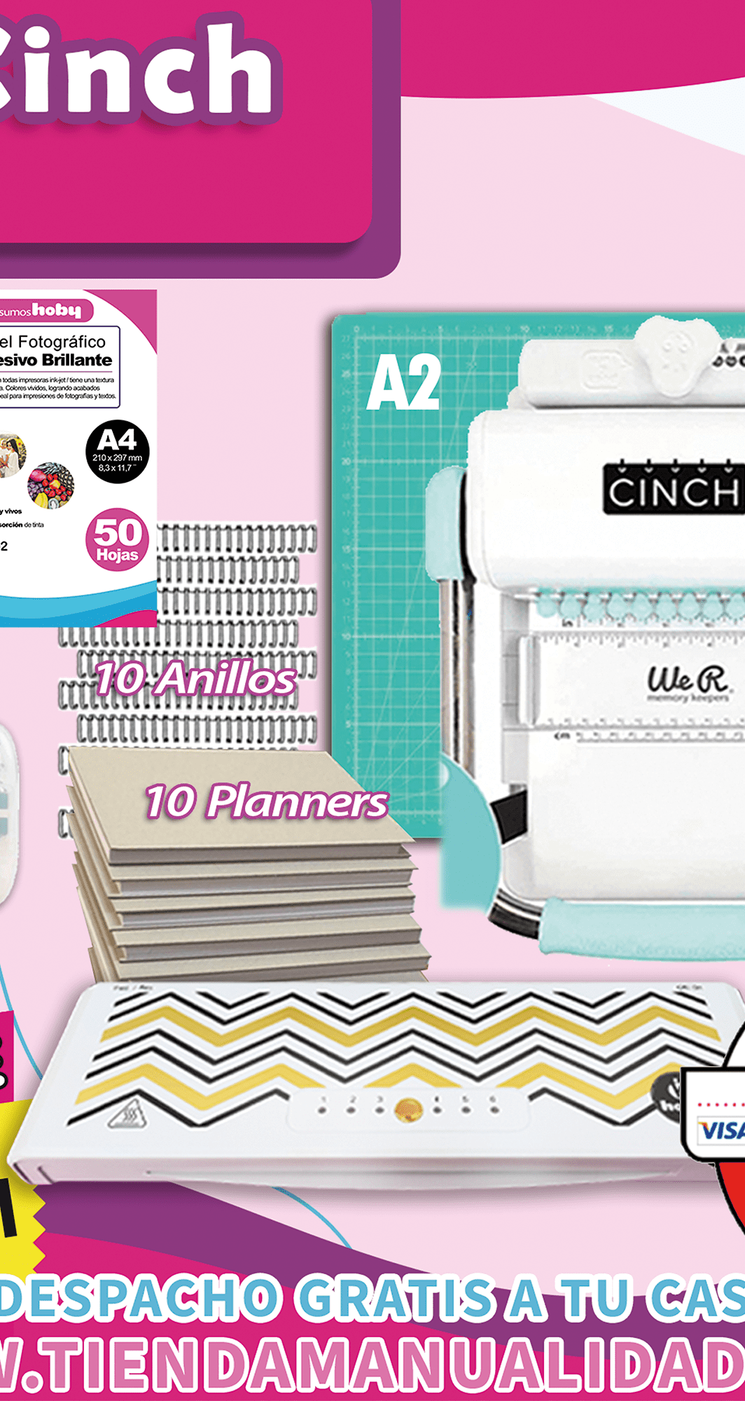 CH365 KIT CINCH REDONDA + TALLER PRESENCIAL