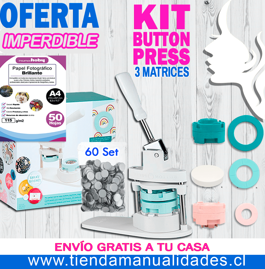 AB01 Kit Button Press - Entrega Inmediata