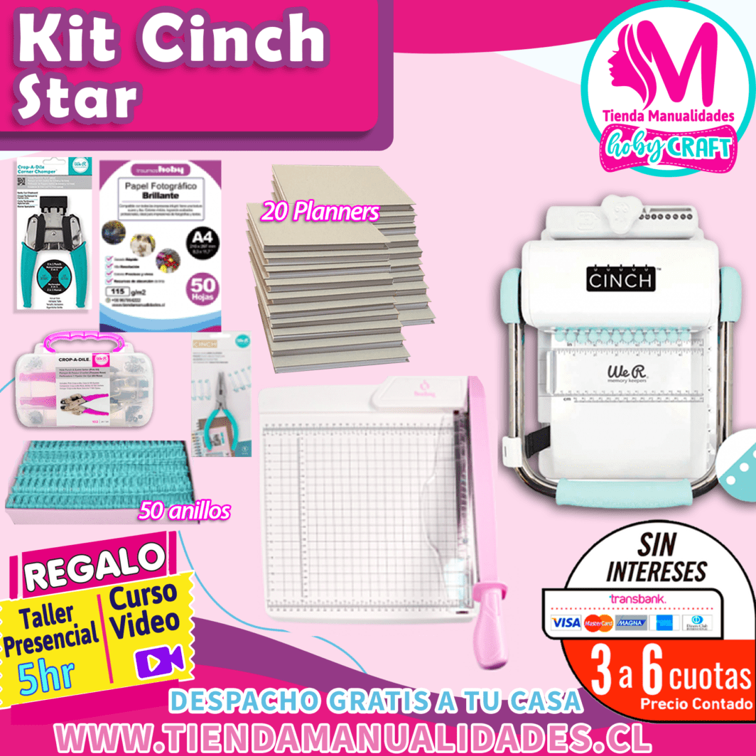 CH325 KIT CINCH REDONDA + CURSO PRESENCIAL + VIDEO