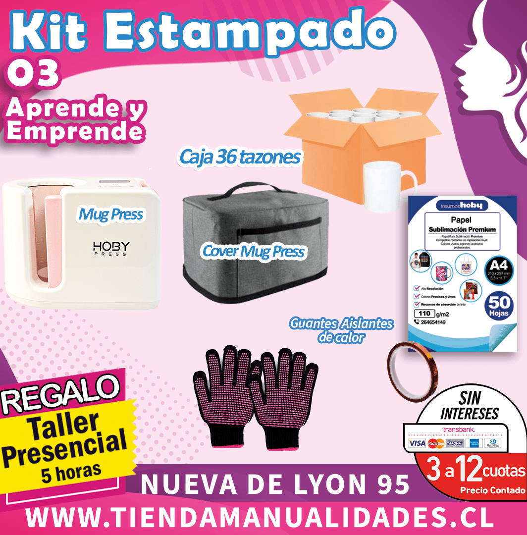 ES185 Kit Sublimación y Estampado-03 - Entrega Inmediata