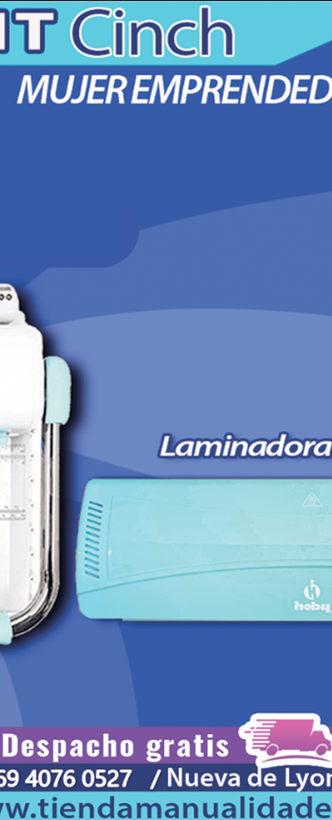 CH120 KIT CINCH REDONDA + LAMINADORA VERDE + CURSO VIDEO