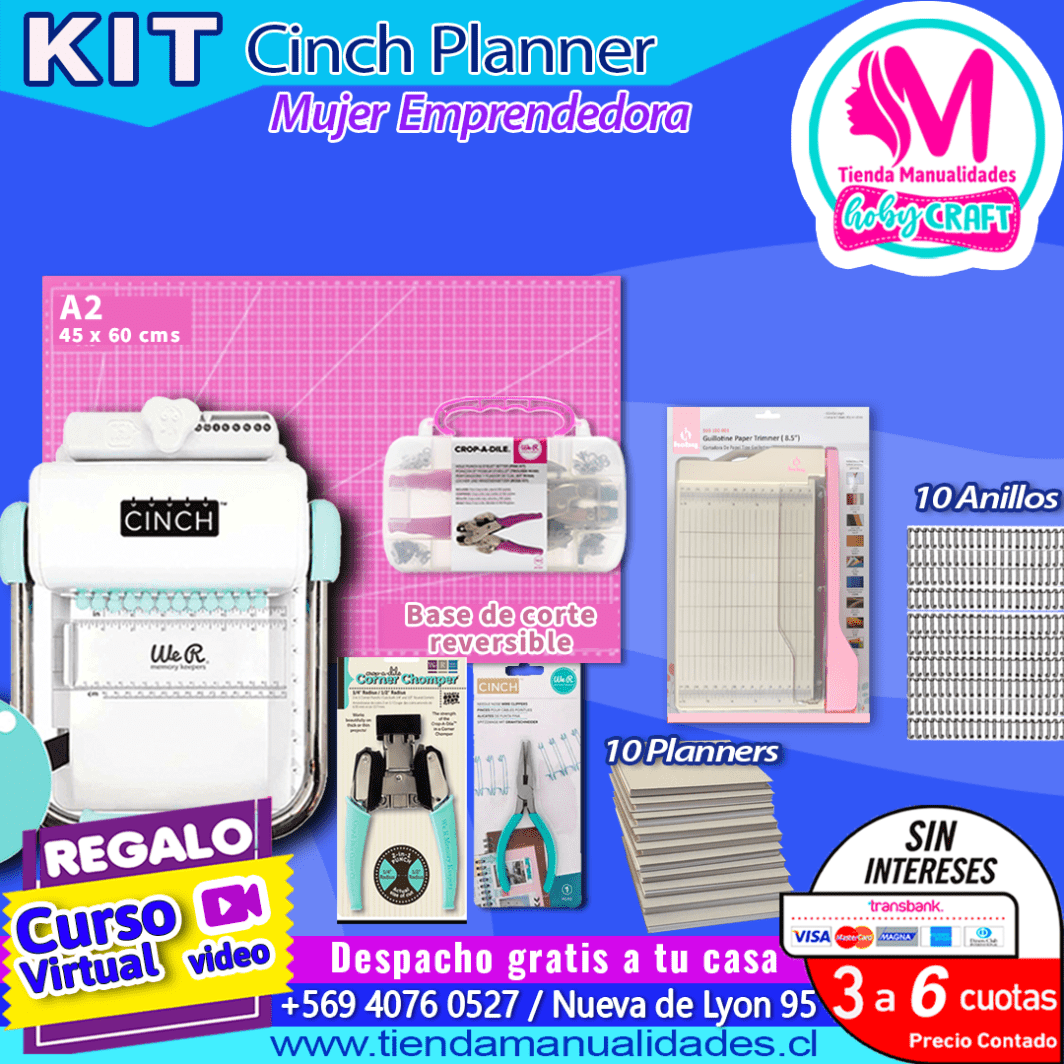 CH220 KIT CINCH REDONDA + CURSO VIDEO