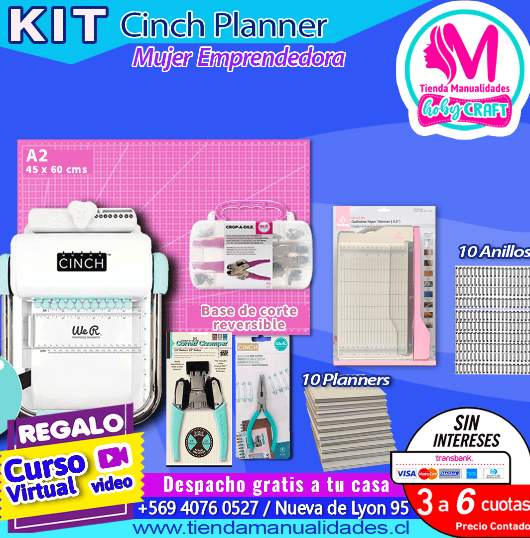 CH220 KIT CINCH REDONDA + CURSO VIDEO
