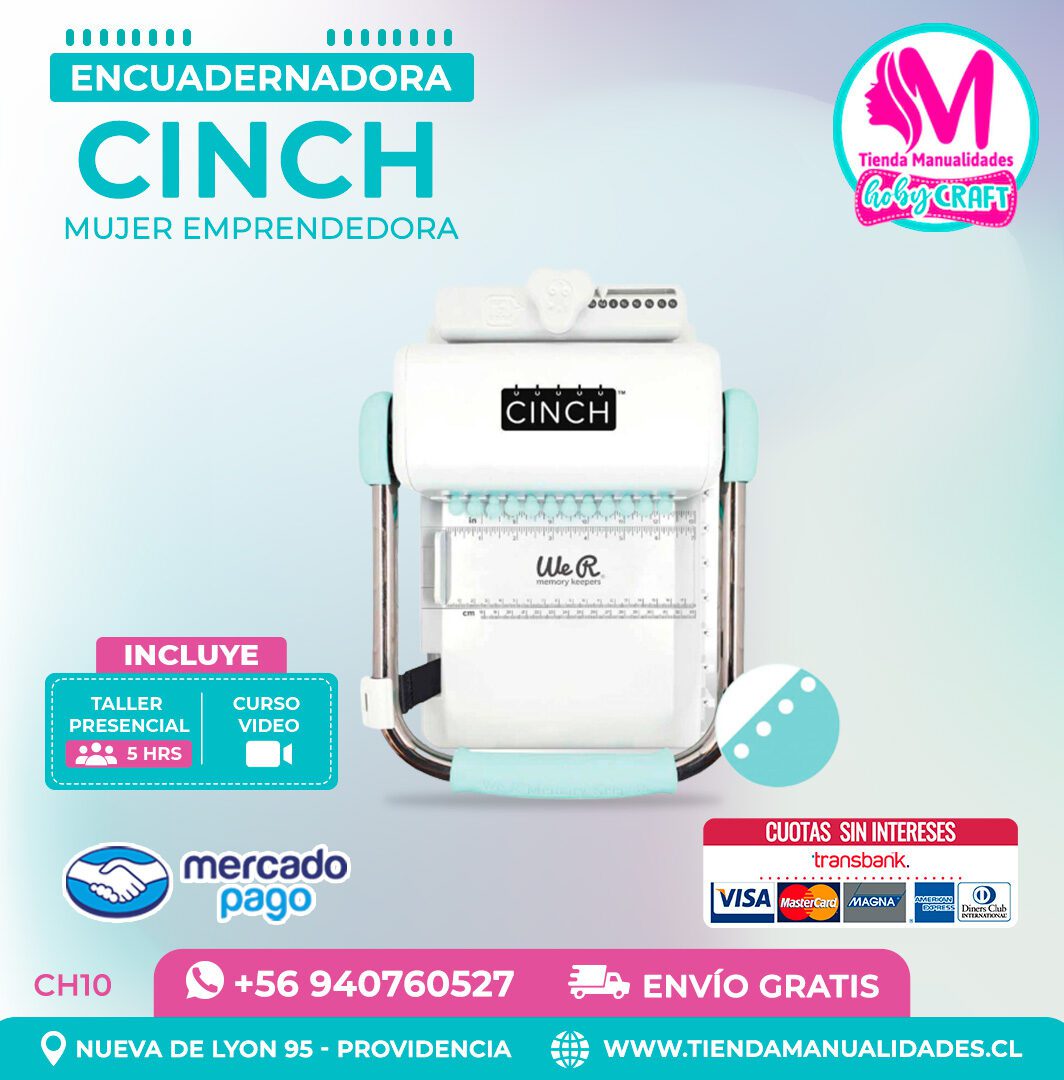 CH10 Cinch Verde + Curso Video – Envío Gratis – Entrega Inmediata
