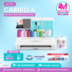 C4100 Plotter Silhouette Cameo 4 + Taller presencial – Envío gratis – Entrega inmediata