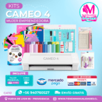 C4110 Plotter Silhouette Cameo 4 + Taller presencial – Envío gratis – Entrega inmediata