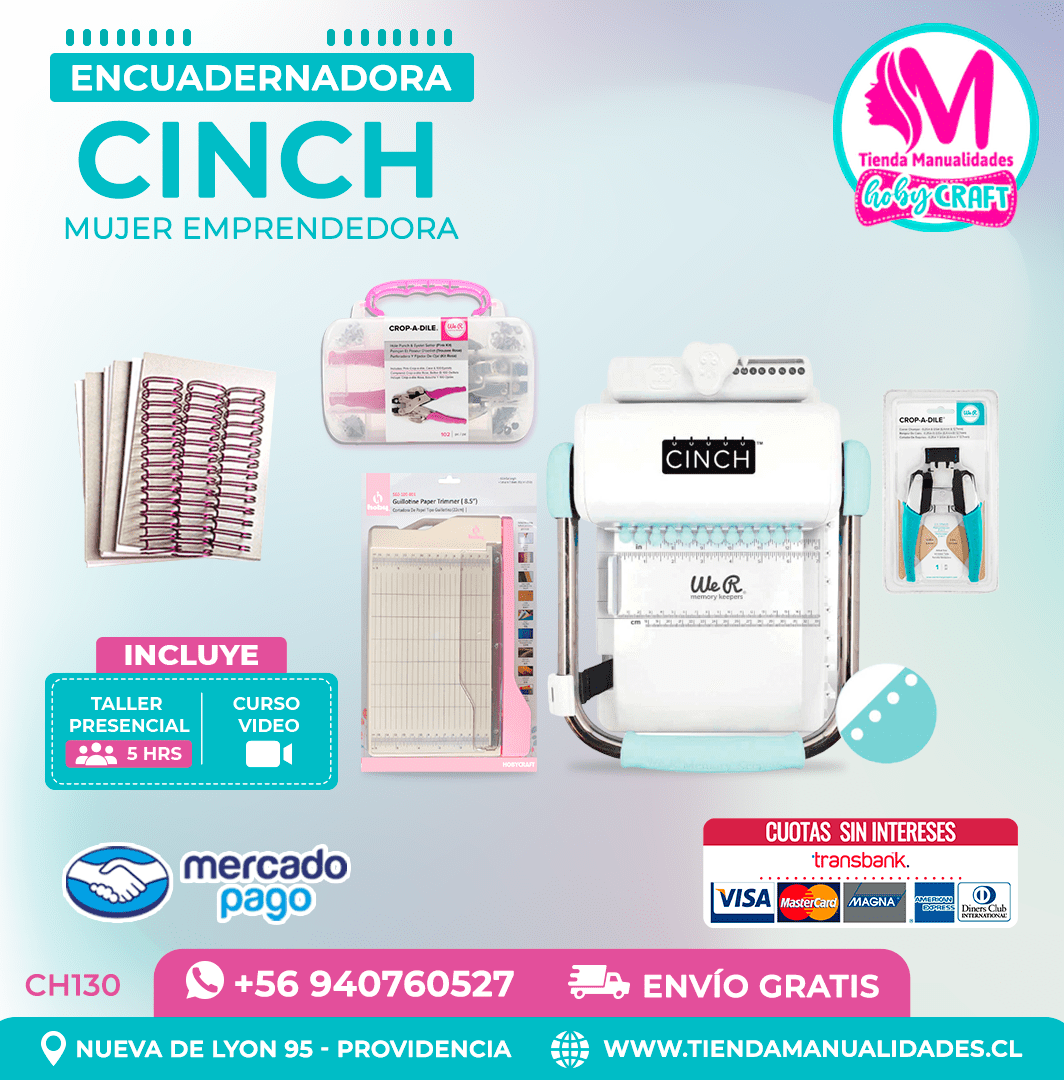 CH130 Cinch verde + Curso Video – Envío Gratis – Entrega Inmediata